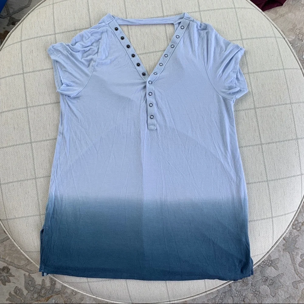 AEO American Eagle Soft‎ and Sexy Top Ombre Tye Die Size Medium